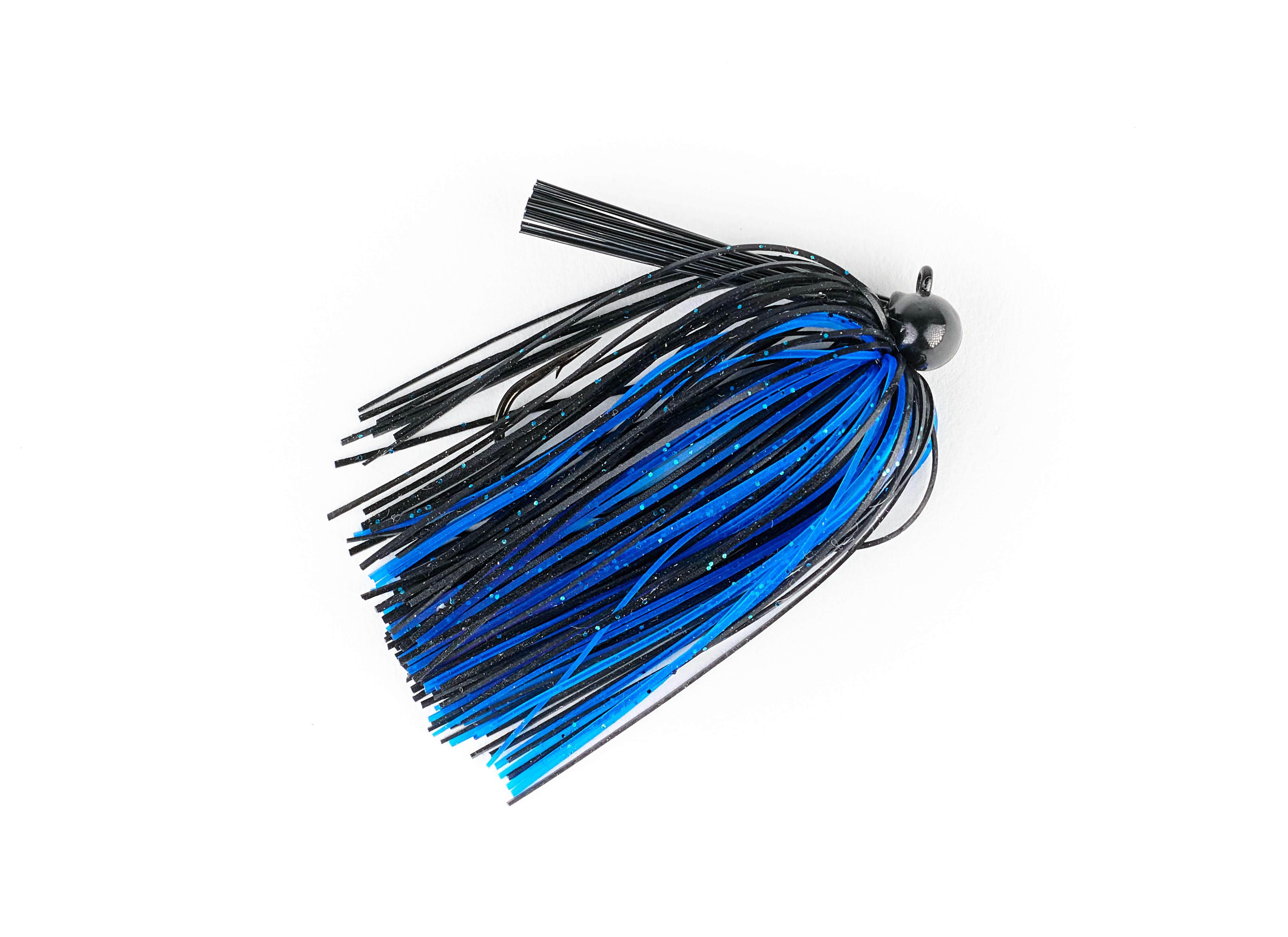 MONSTERBASS Football jigs Black & Blue Tungsten Football Jig