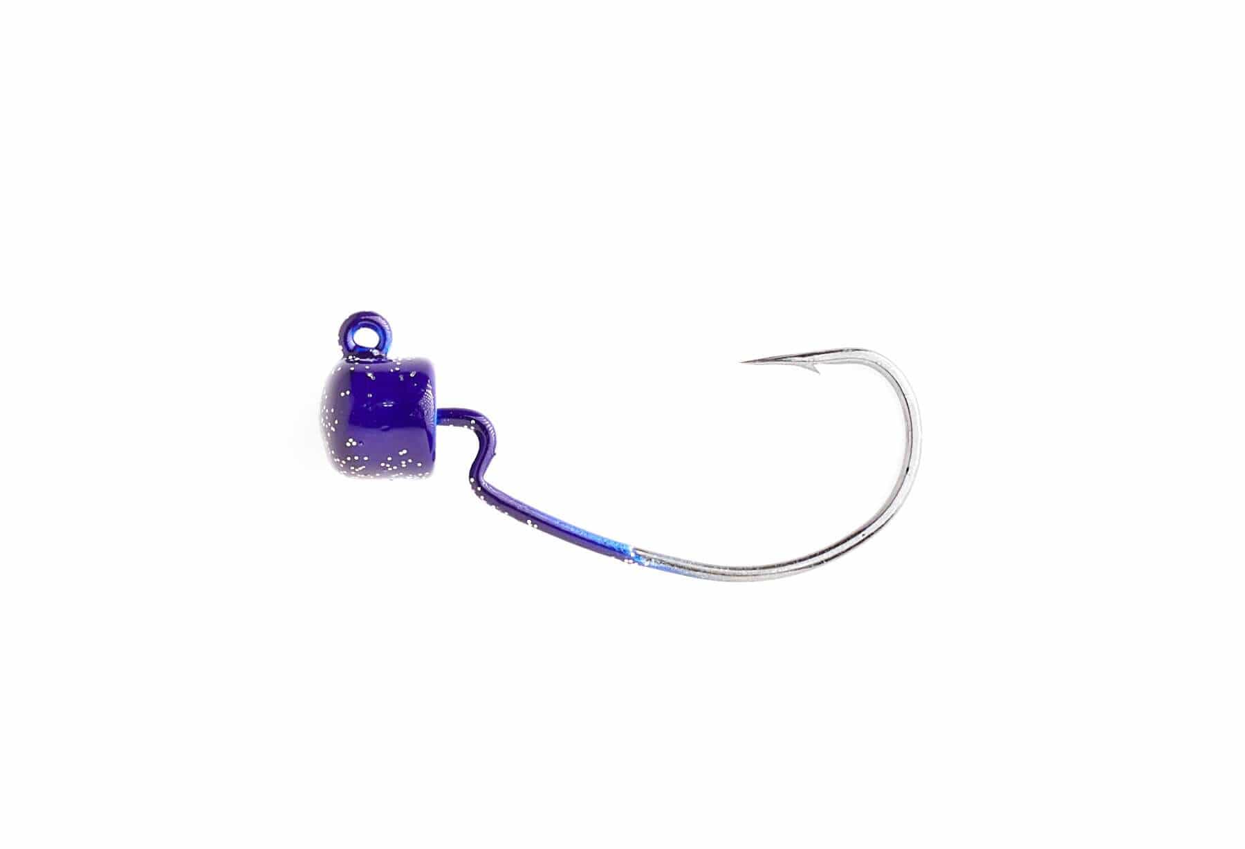 MONSTERBASS Jig Heads 3/16oz / Grape Sabertooth EWG Ned Heads