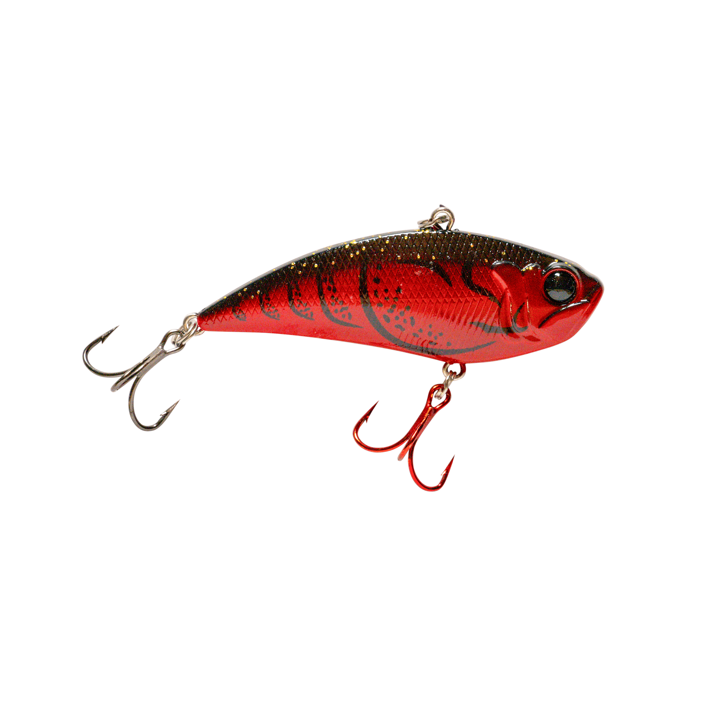 MONSTERBASS Lipless Crankbait Candy Apple Craw Incision Lipless Crankbait v2.0