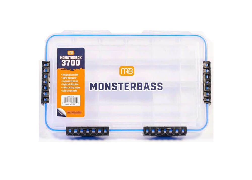 MONSTERBASS Tackle Bundle 65 Piece Drop Shot Kit