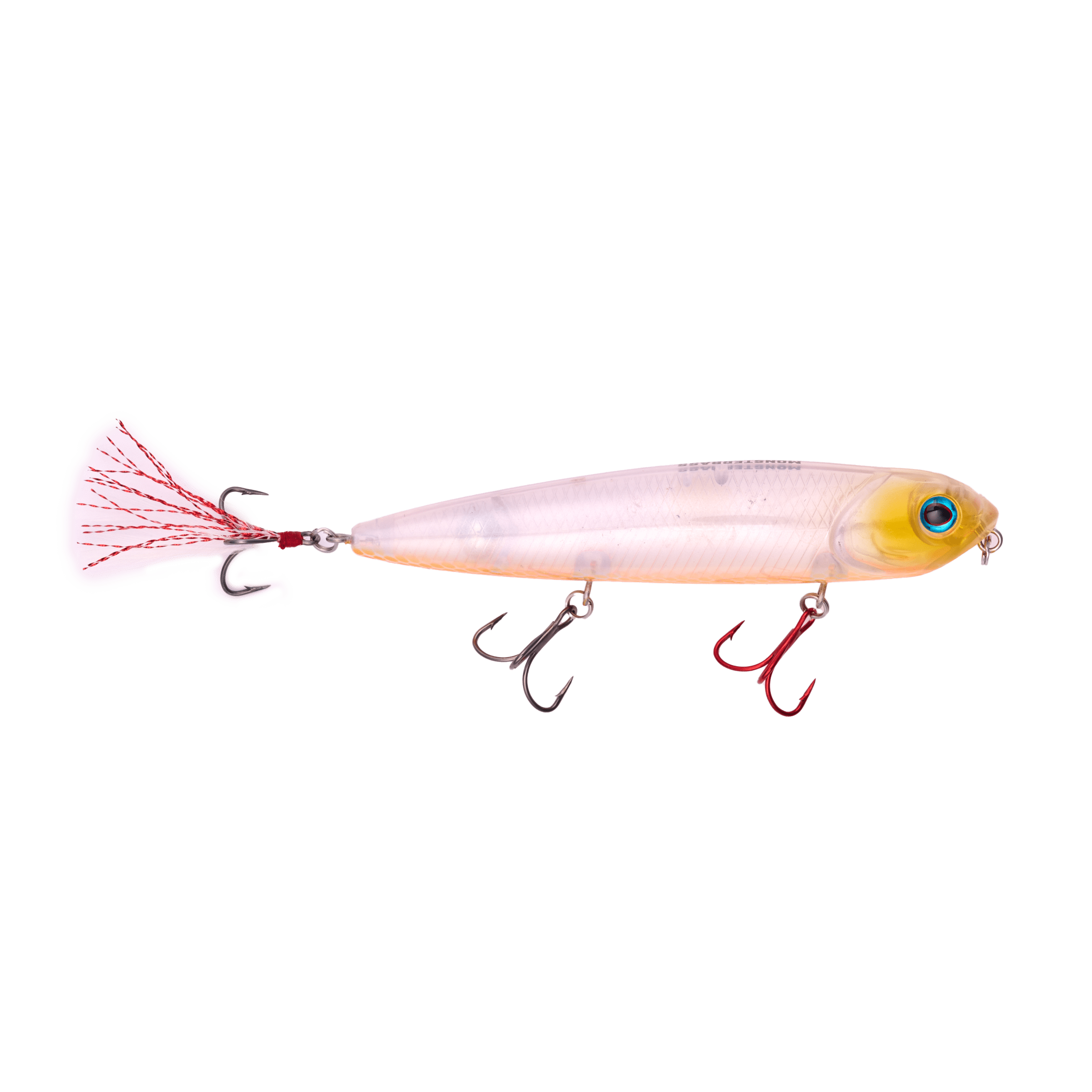 MONSTERBASS Topwater LIMITED EDITION: Orange Julius Ragnar v3.0