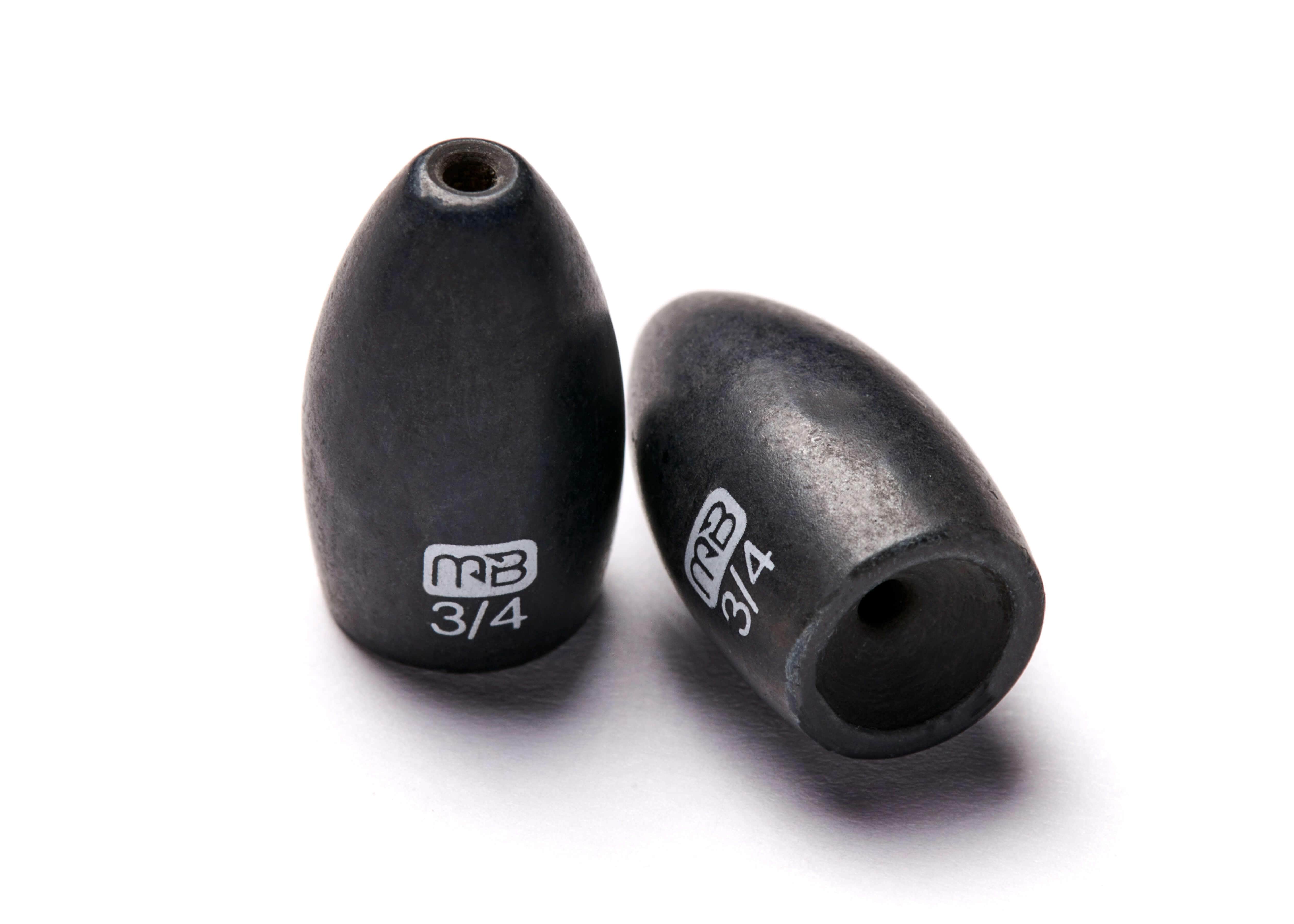 MONSTERBASS Weights 3/4oz - 2 pack Tungsten Flipping Weights