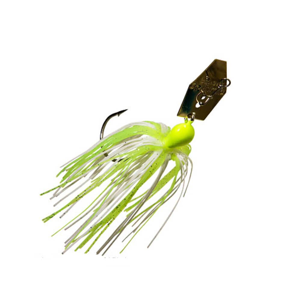 Z-Man Fishing Products Chatterbait Chart/White  Gold Original Chatterbait