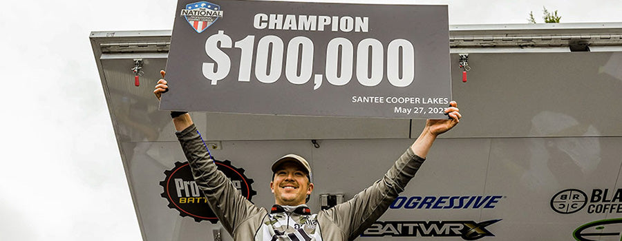 South Carolina Angler Patrick Walters Wins Stop Number Three Of The NPFL On Santee Cooper Lakes.