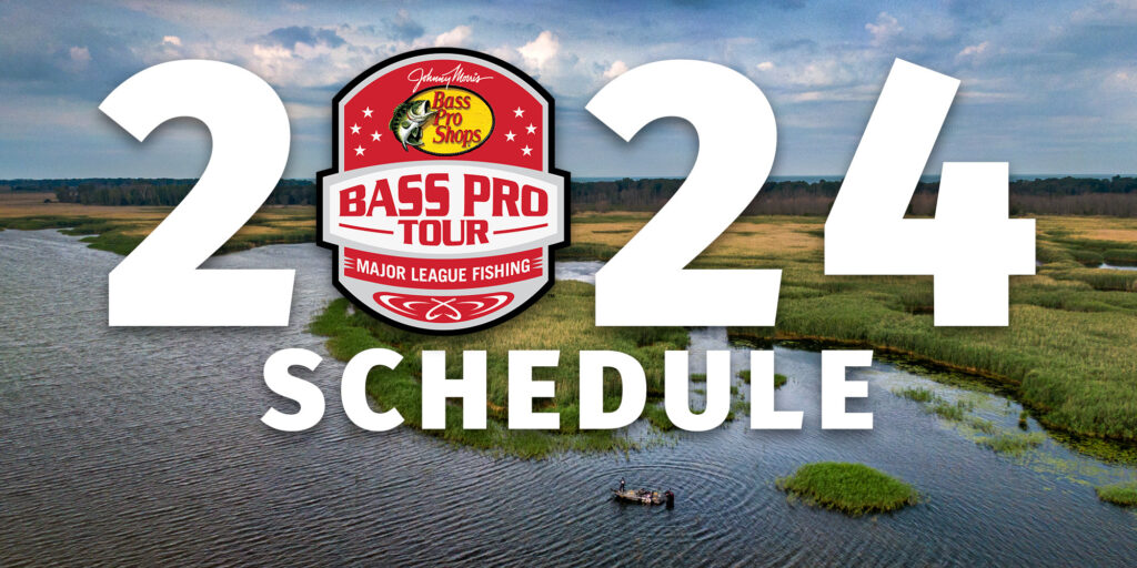 MLF Announces Dates & Locations for 2024 Bass Pro Tour